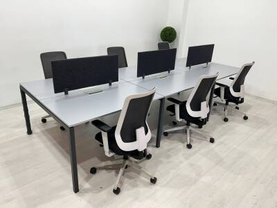 SES YALITIMLI DATAPORTLU 6'LI WORKSTATİON - 2
