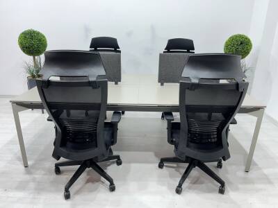 SES YALITIMLI DATAPORTLU 4'LÜ WORKSTATİON - 7