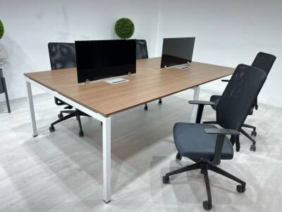SES YALITIMLI DATAPORTLU 4'LÜ WORKSTATİON - 9