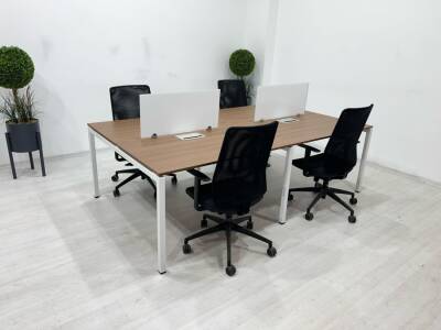 SES YALITIMLI DATAPORTLU 4'LÜ WORKSTATİON - 2