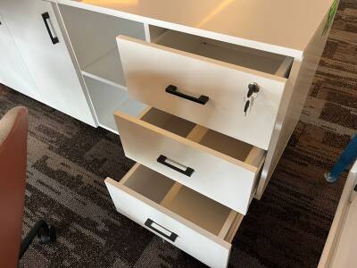 ATOM OFİS EGE WHITE ETEJERLİ YÖNETİCİ TAKIMI - 7