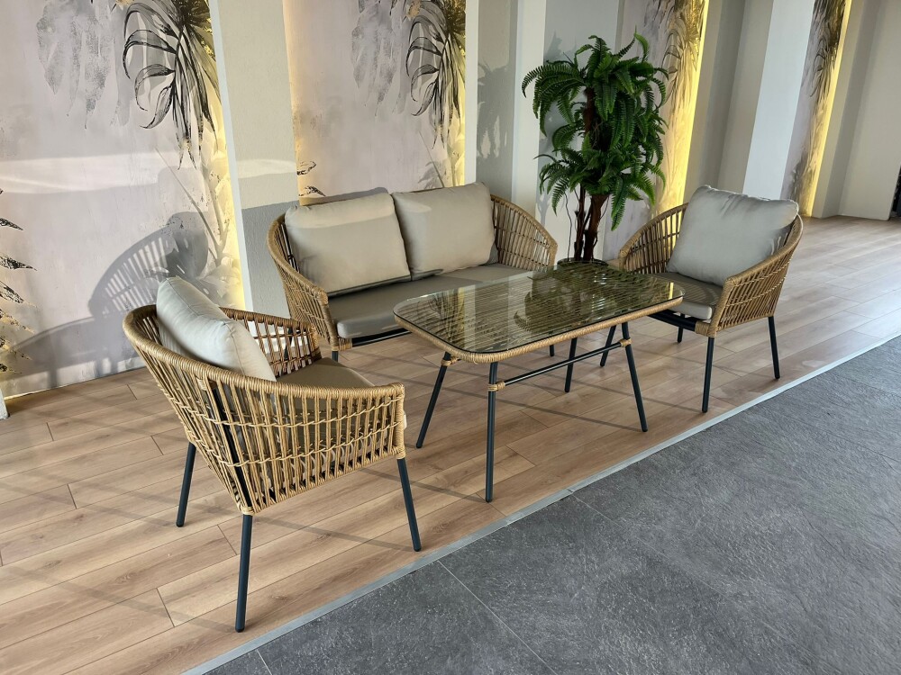 ATOM OFİS - FAGUS BAHÇE MOBİLYA SETİ (2 YIL GARANTİ) - 5