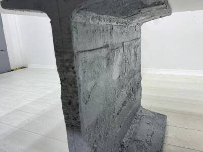 SERAMİK TOPLANTI MASASI BETON AYAKLI - 9