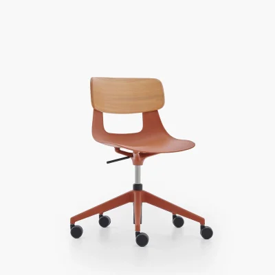 NURUS LUCREZİA AHŞAP SIRT KİREMİT ÇALIŞMA SANDALYESİ - NURUS (1)